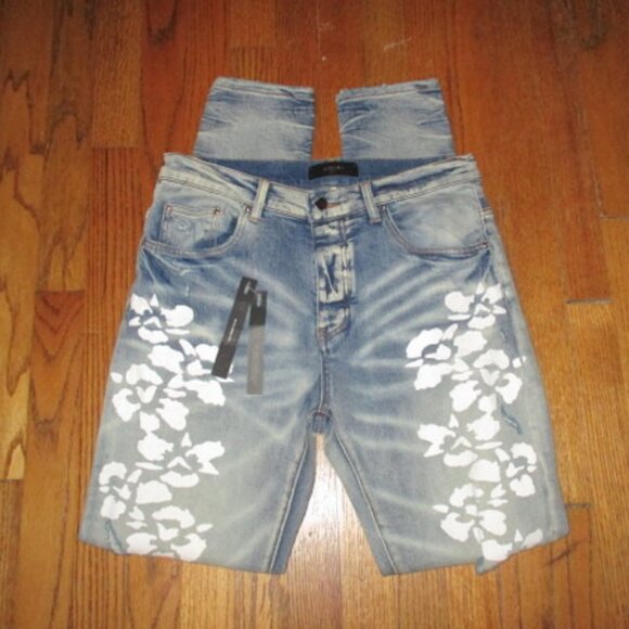 AMIRI Button-Fly Skinny Jeans Men Sz 31 NWT